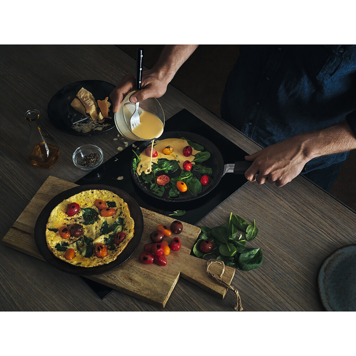 Сковорода для блинов "hard face" 22 см (1/6) "fiskars" 1052229