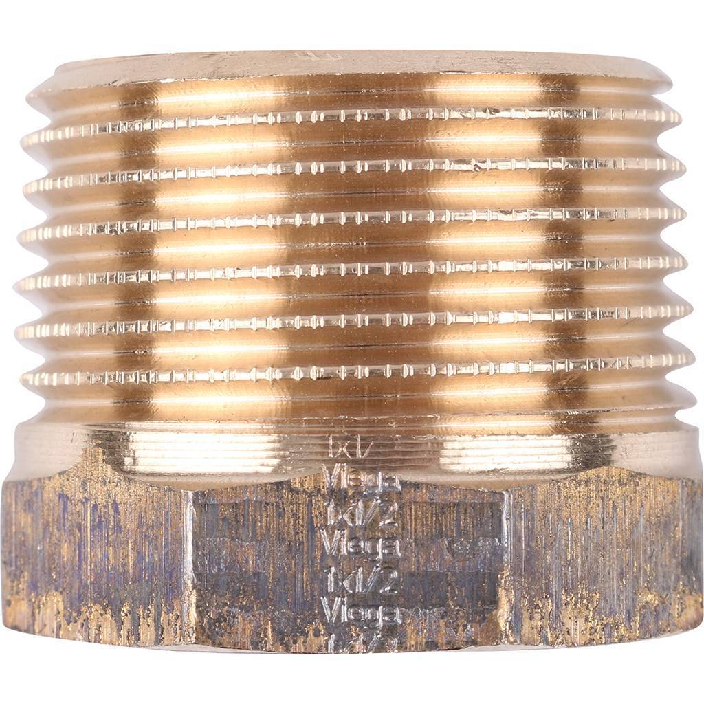 Футорка редукционная НВ 1/2" x 1" бронза VIEGA (266486)