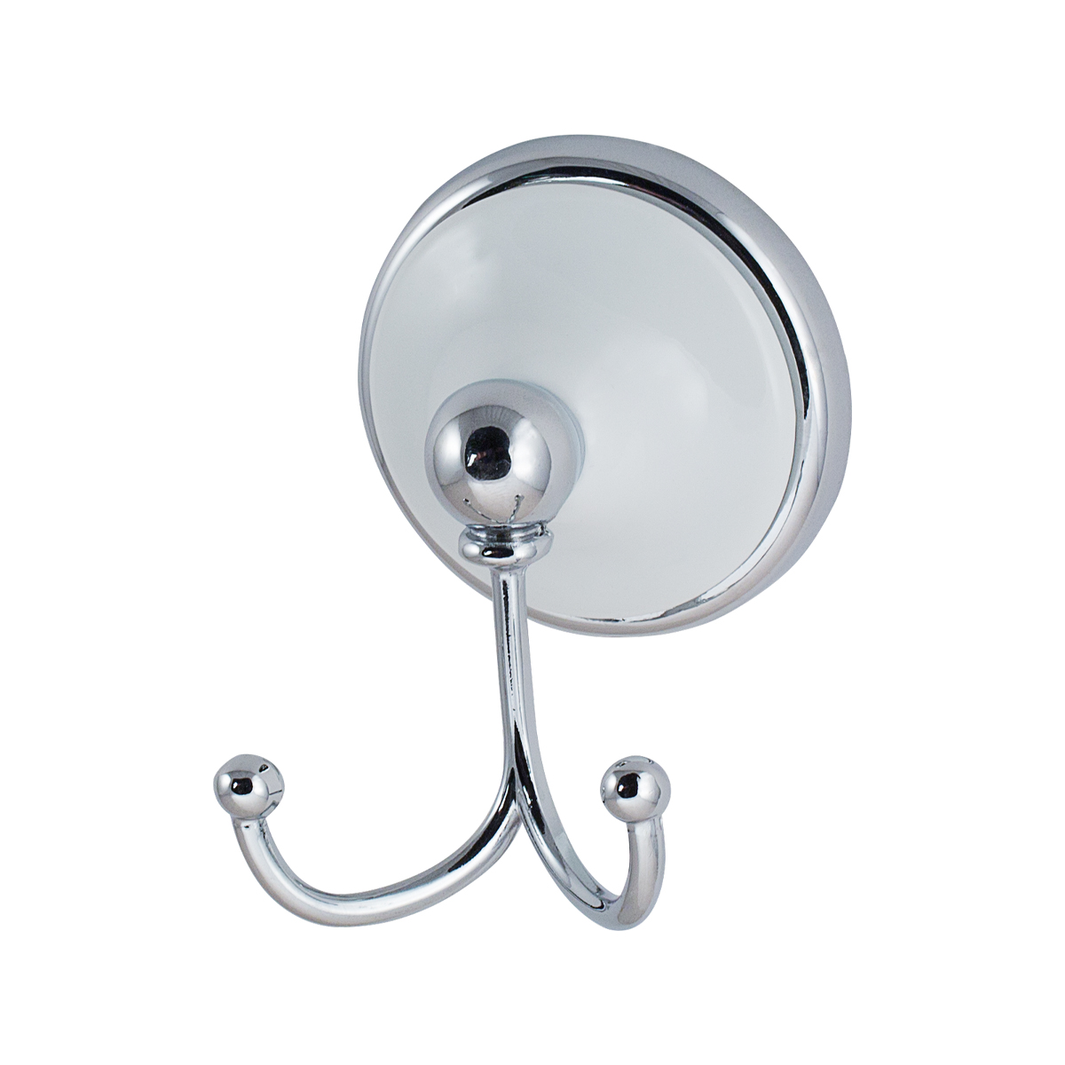 Крючок двойной "aster" хром. (1/20) "brissen" b2201