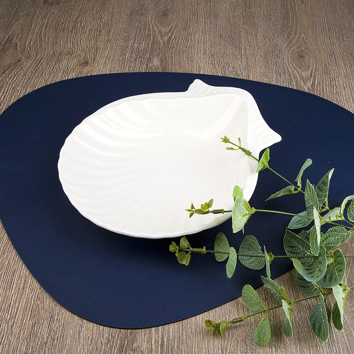 Блюдо сервировочное "маршмеллоу" 23*20*6 см, фарфор (1/6/30) "nouvelle home" 0530233