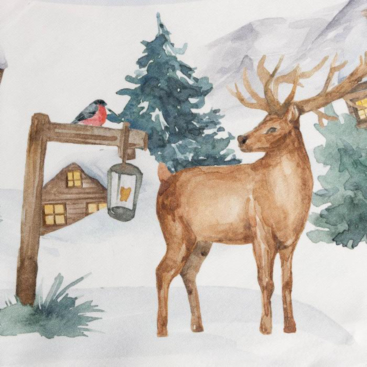 Скатерть "этель" forest animals d=215 см (1) 7319016