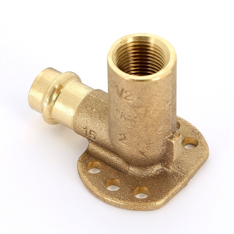 Водорозетка 15x1/2' удлиненная пресс-В Sanpress VIEGA