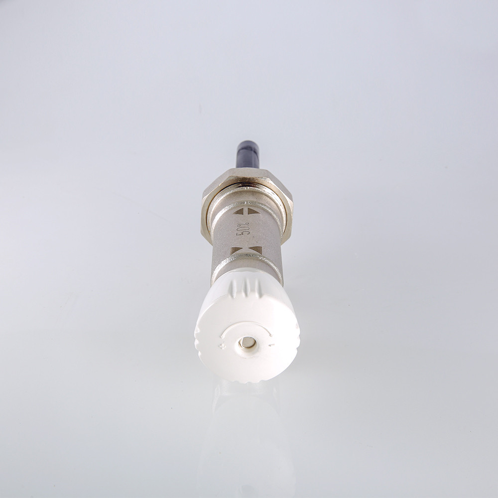 Узел инжекторный угловой НР 1/2" х 100 % х 3/4 ЕК для подключения радиатора горизонтальный VALTEC