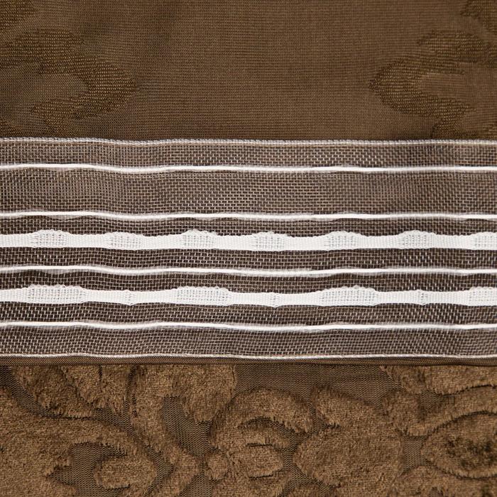 Тюль "ренессанс шоколадный пудинг" 240*265 см (1/7) "этель" 2902360