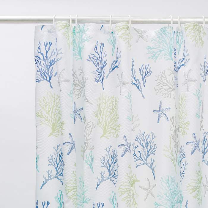 Штора для ванной 200*240 см (полиэстер) (1/20) "iddis" b45p224i11