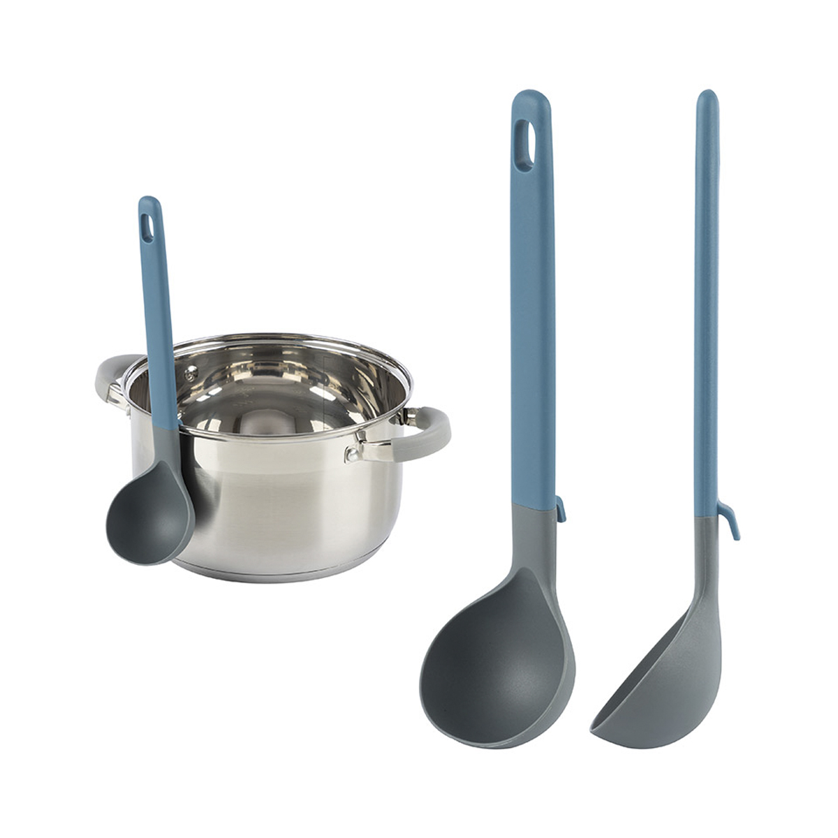 Половник "mentolo" (нейлон, ручка пласт.) (1/24/96) "mallony"