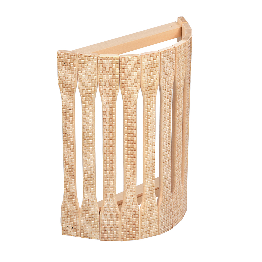 Абажур для светильника угловой "рогожка" 31*9*22 см, липа (1/3) "банные штучки" 33423