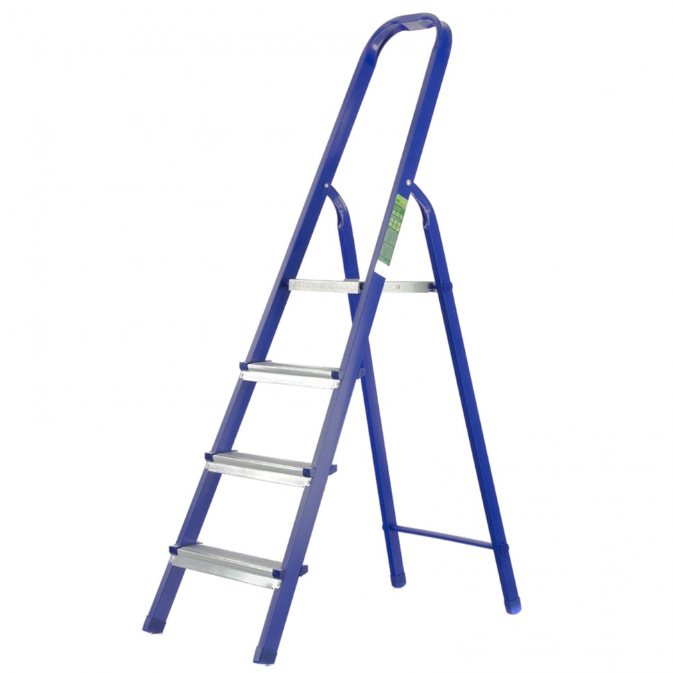 Стремянка, 4 ступени, стальная, Сибртех (97844)