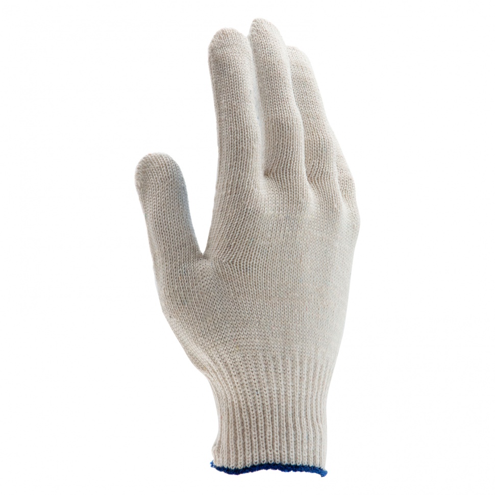 Перчатки х/б, ПВХ покрытие, "Шахматный облив", 10 класс (67713)