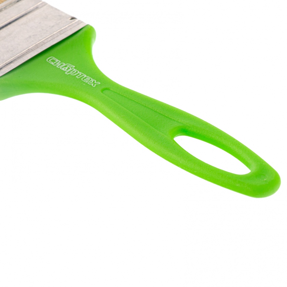 Кисть флейцевая "Евро", 50 x 8, натуральная щетина, пластиковая ручка Сибртех (83302)