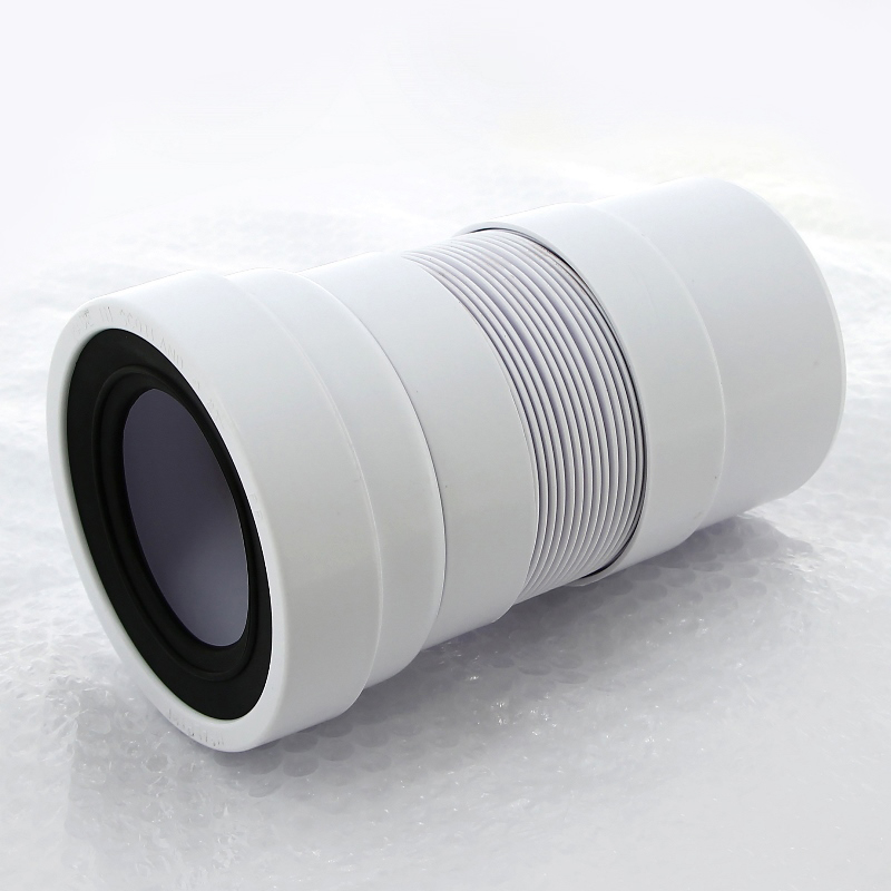 Труба McALPINE фановая L=200-330 мм гофр., вход 97-107 мм, выход 110 мм