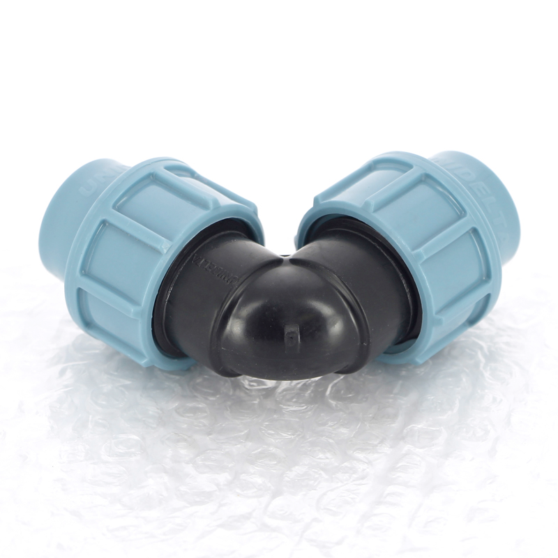 Угол ПНД 40 х 40 мм под обжим для полиэтиленовых труб (ПНД) UNIDELTA