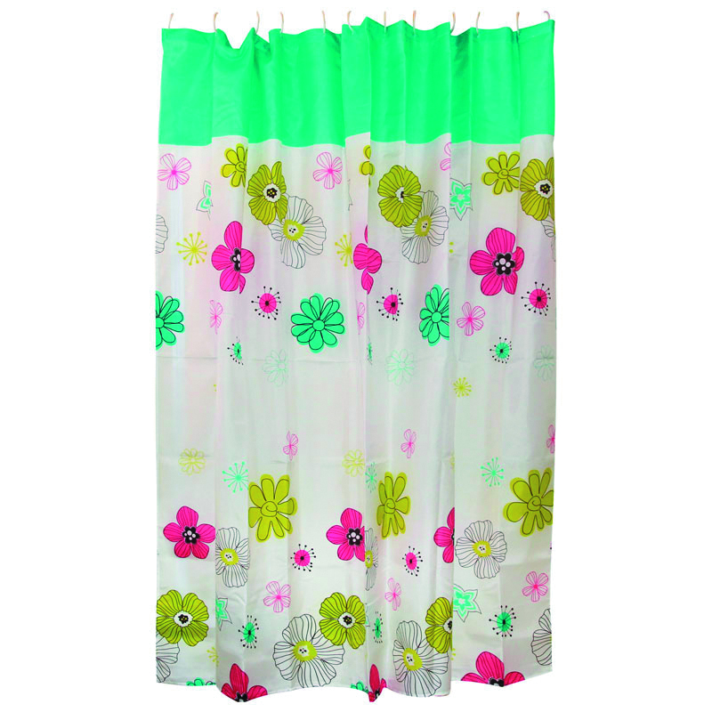 Штора для ванной 180*180 см (полиэстер)  (1/36) "рыжий кот"  sc-pe-28