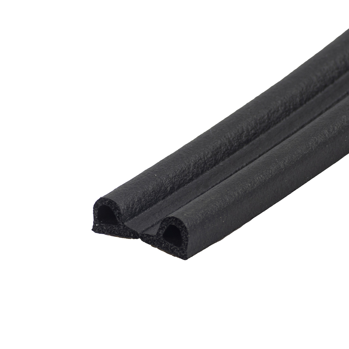 Уплотнитель p 9 х 5 мм черный бухта 100 м (1/8) "tech-top"