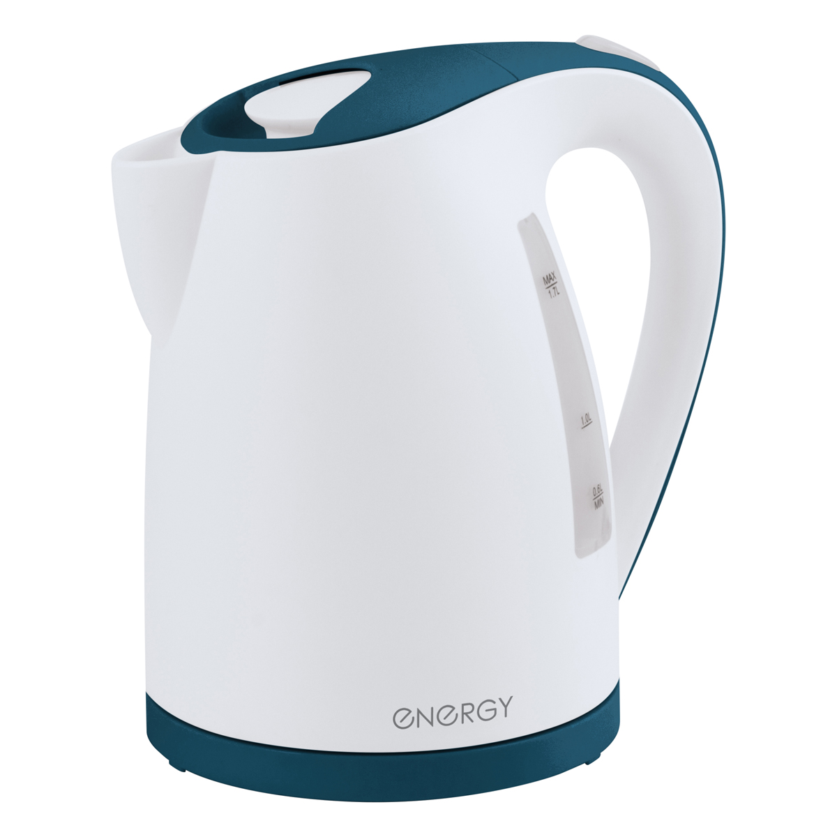 Чайник электр. "energy" e-285 1,7 л (1/12)  пластик  (бело-синий)