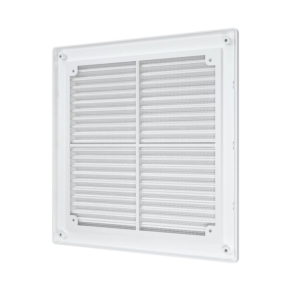 Решетка вентиляц. разъемная 249 х 249 мм пласт. (1/45) "auramax" a2525r