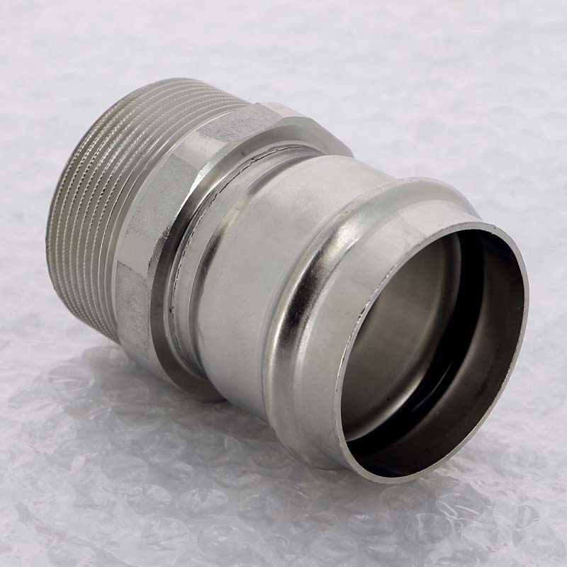 Муфта пресс-Н 54х2" нержавеющая сталь Sanpress Inox VIEGA