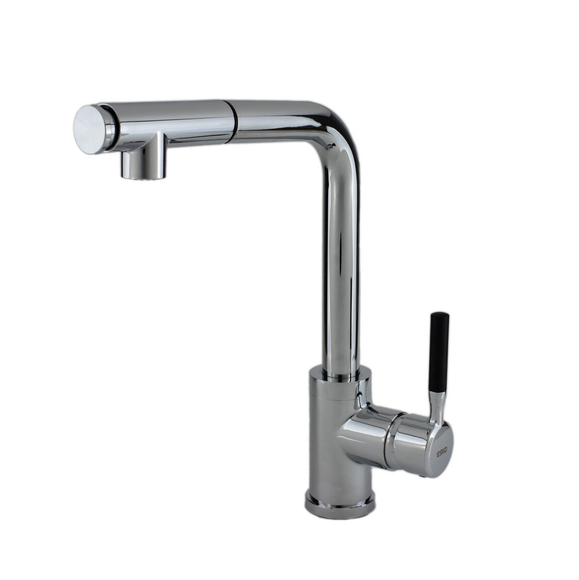 Смеситель для кухни "kitchen" k12   высокий поворотный излив (1/10) "esko"