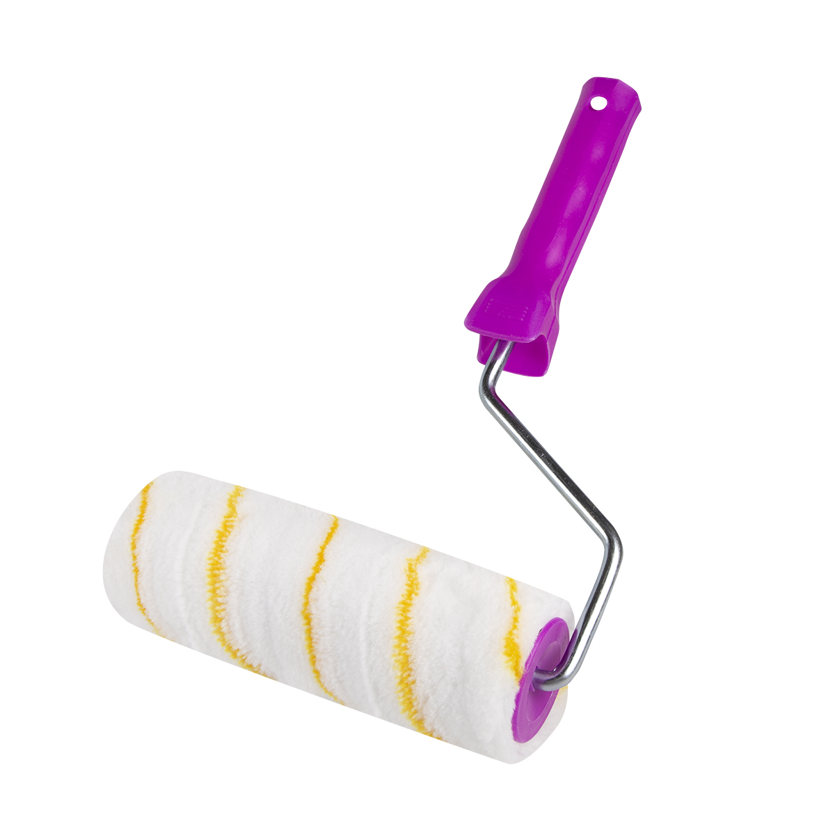 Валик полиакрил профи  d48/180 мм (ворс 12 мм) бюгель 8 мм (в сборе) (1/36)  "krafor" 018-0180