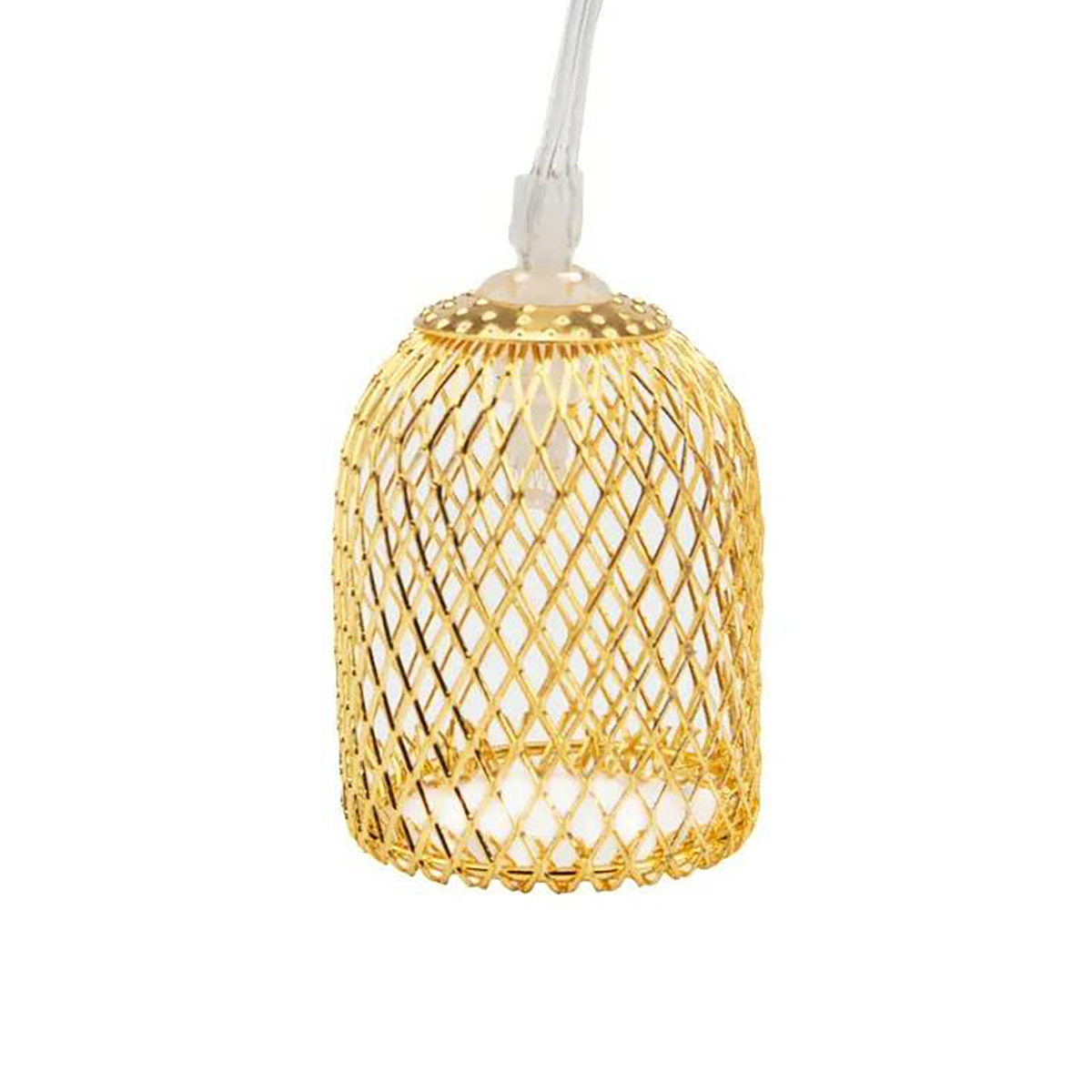 Гирлянда садовая (led) "ночная лампада" ip65  4 м, 2 реж., солнеч. батарея (1/12) "lamper" 602-240