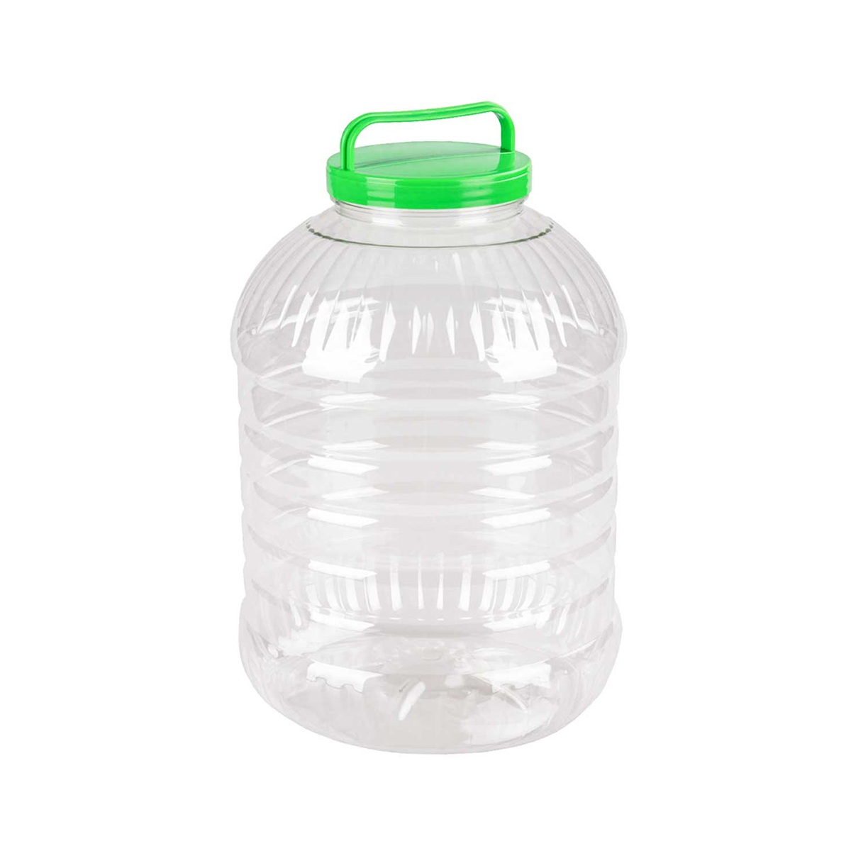 Бидон пэт 10 л с крышкой (1/8) "альтернатива" м3056