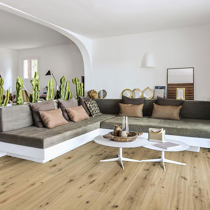 Паркетная доска Kahrs Supreme Smaland Дуб Клинта натуральное масло однополосный SUPREME OAK KLINTA 1S