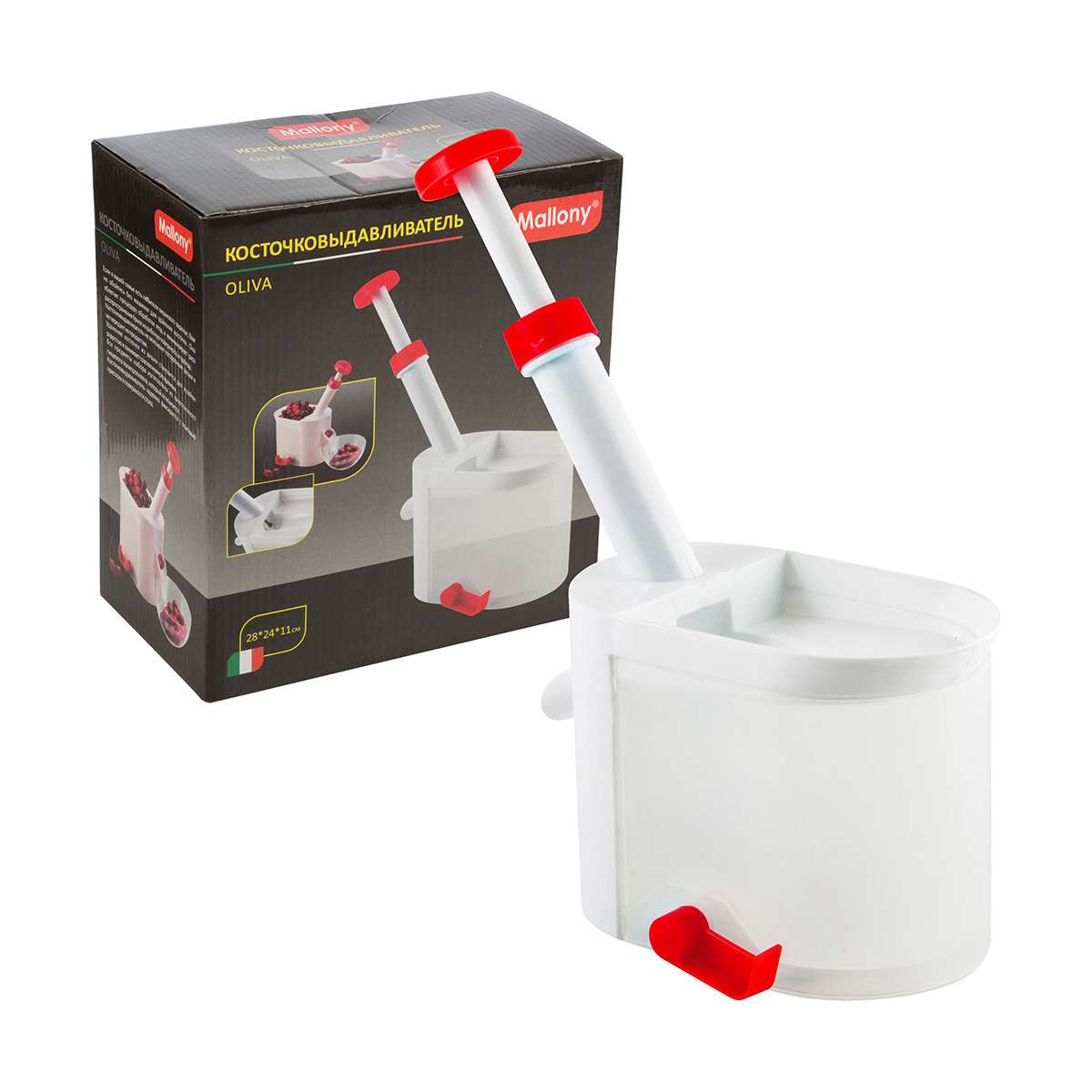 Косточковыдавливатель "oliva" (1/12) "mallony"