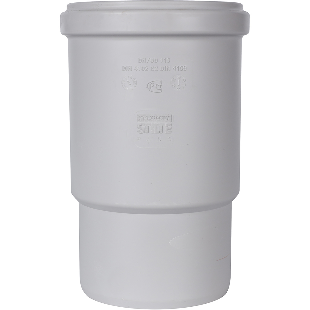 Патрубок канализационный бесшумный D = 110 мм STOUT