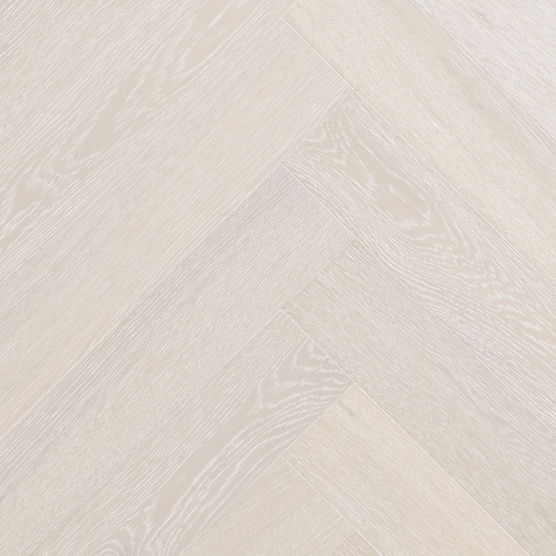 Wood Bee Herringbone Дуб Неве браш матовый Neve, UV-лак gloss 5-9% (правая)