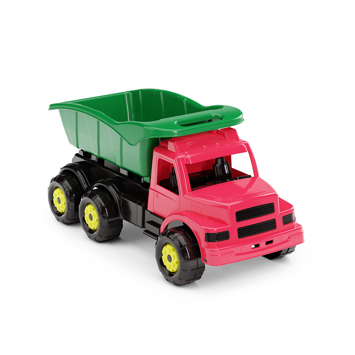Машинка детская "самосвал" (красная) (1) "альтернатива" м4460
