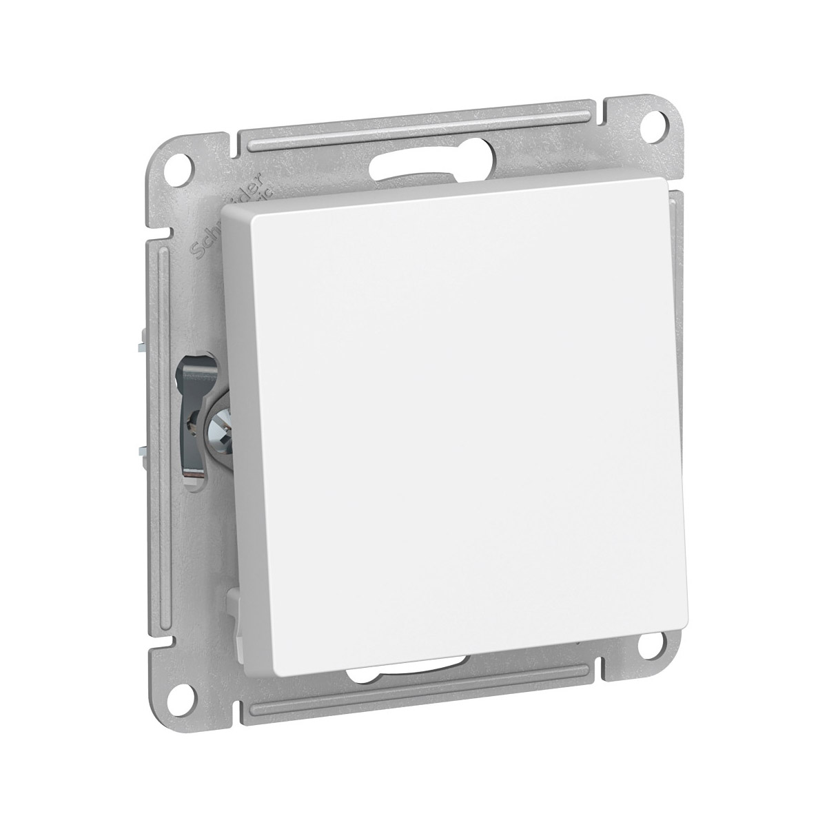 Переключатель "atlasdesign" 1 кл. (механизм) 10а, белый (1/20/160) "schneider"