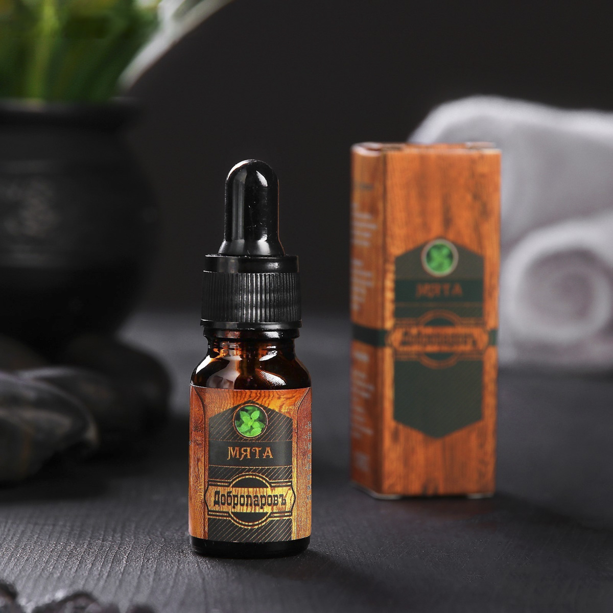 Масло эфирное "мята" 10 мл "добропаровъ"  3664962