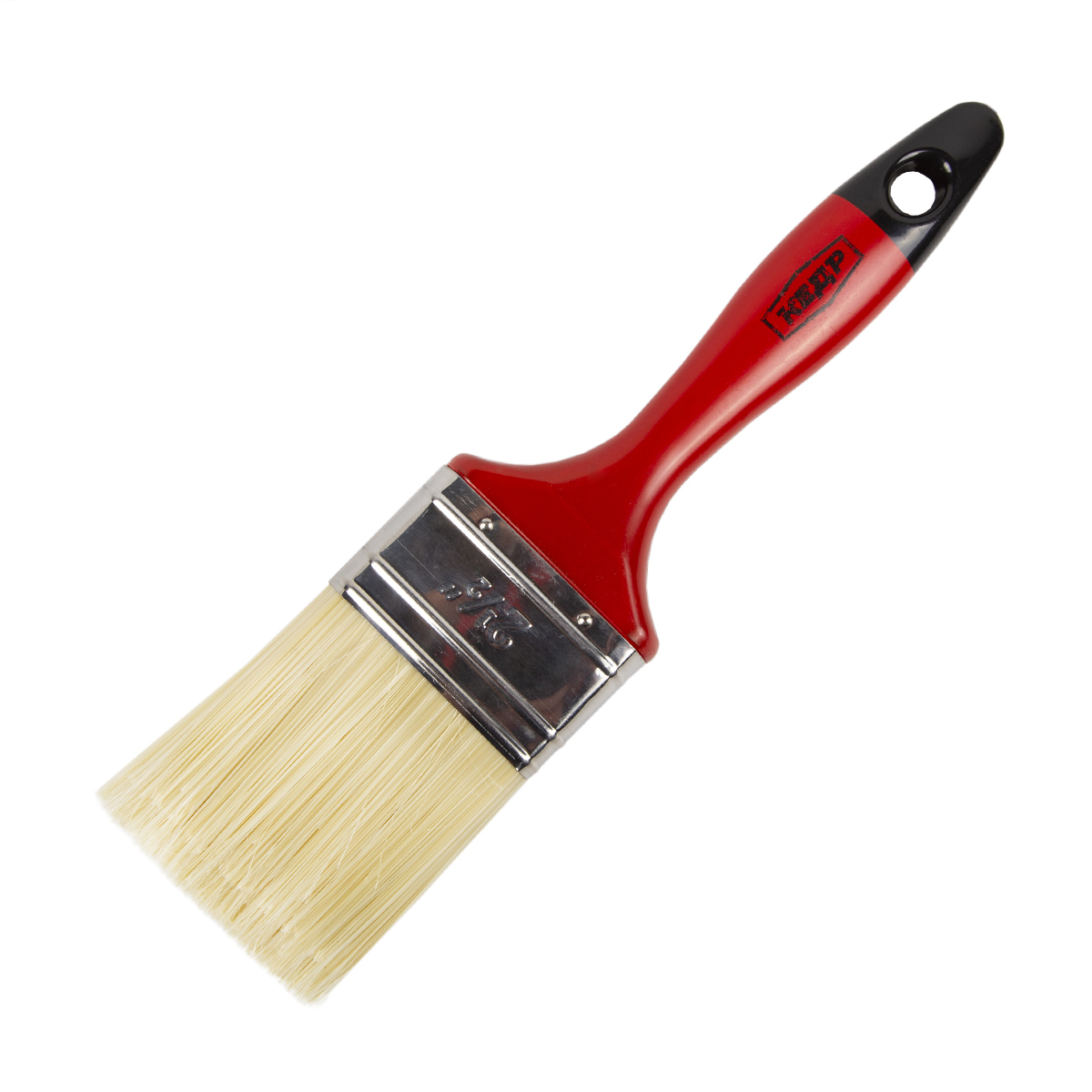 Кисть плоская смешанная щетина  №2,5/63 мм  (12/240) пласт.ручка  "кедр"  045-5825