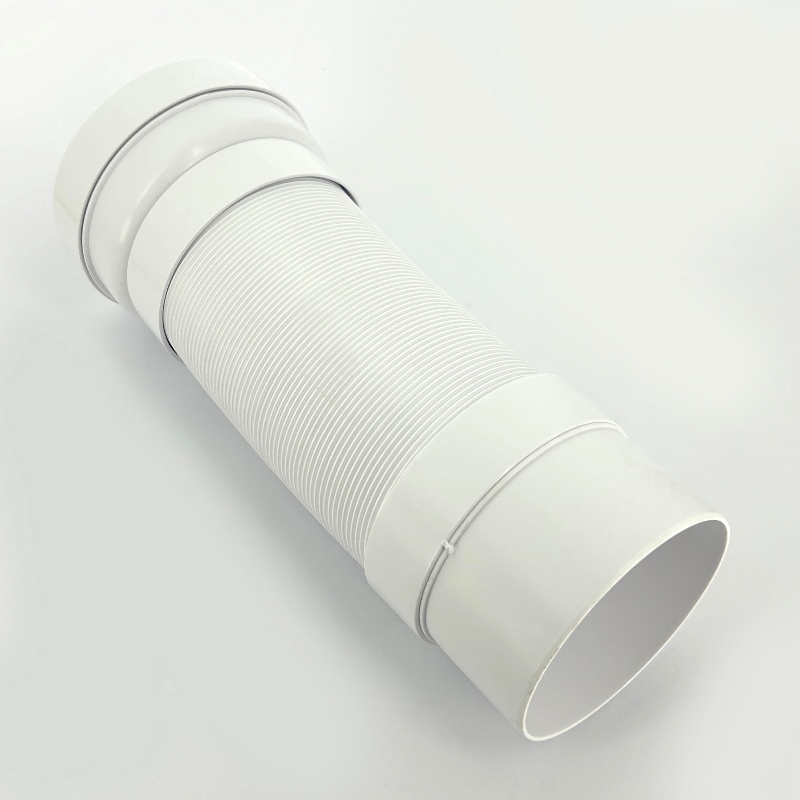 Труба McALPINE фановая L=330-850 мм гофр., вход 97-107 мм, выход 110 мм