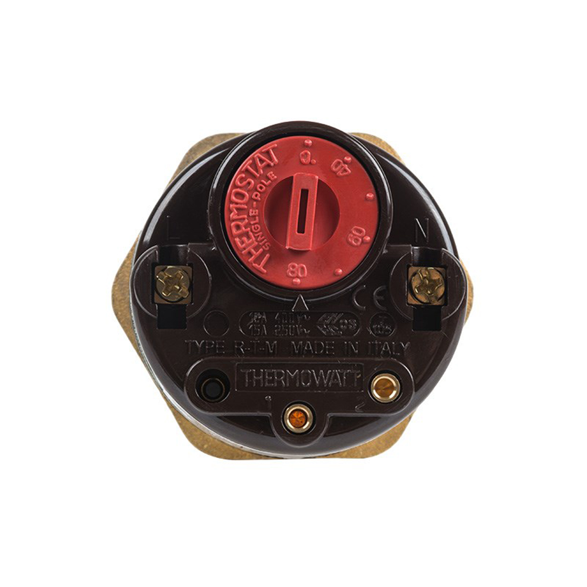 Нагревательный элемент для бойлера (тэн) "rdt" 2 квт, терморегулятор 70 град. (1) "rexant" 70-0325