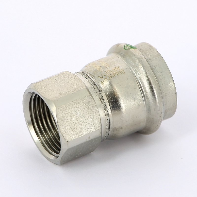 Муфта пресс-В 28х3/4" нержавеющая сталь Sanpress Inox VIEGA