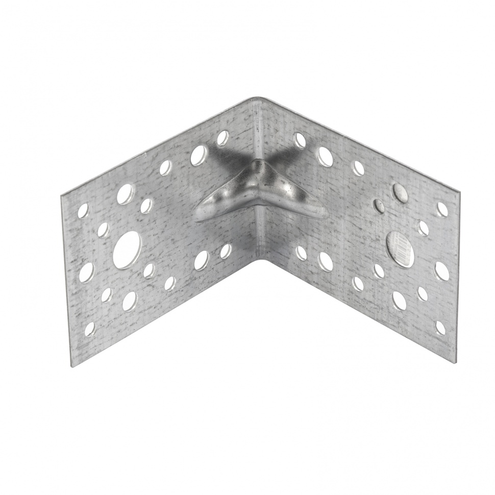 Крепежный уголок усиленный 2 мм, KUU 90 x 90 x 65 мм Сибртех (46412)