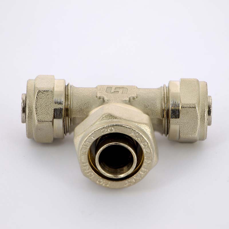 Тройник 16 х 20 х 16 редукционный под обжим UNI-FITT