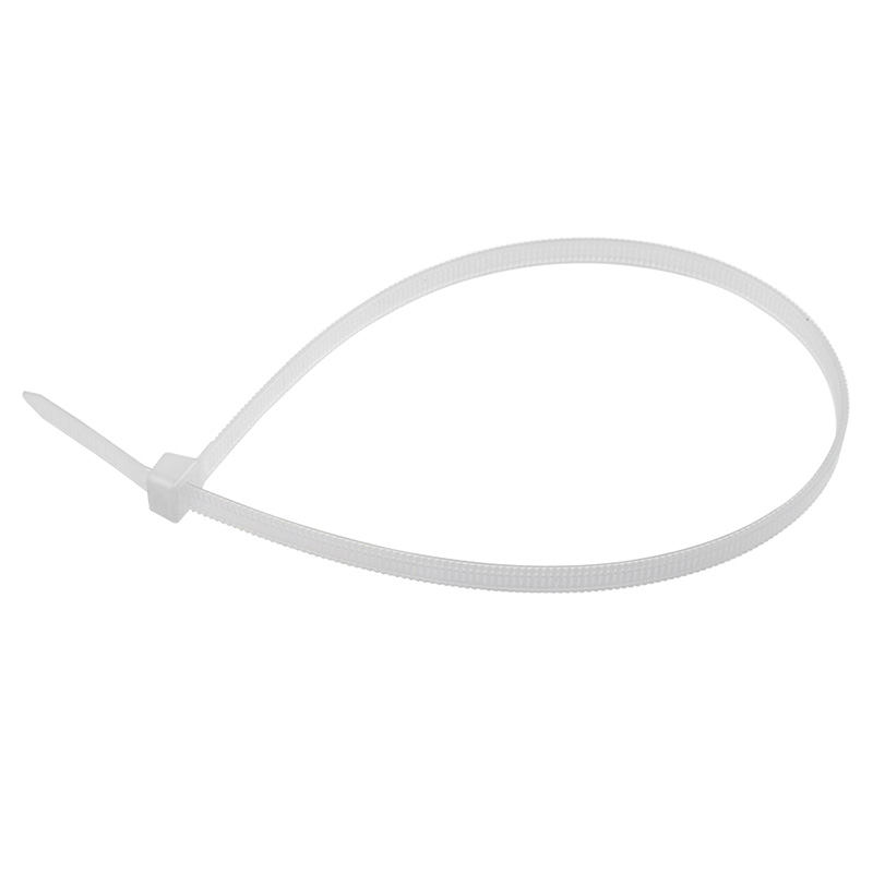 Хомуты нейлон, тройной замок 3,6 х 250 мм (набор 100 шт.), белые (1/10/100) "rexant" 67-0250
