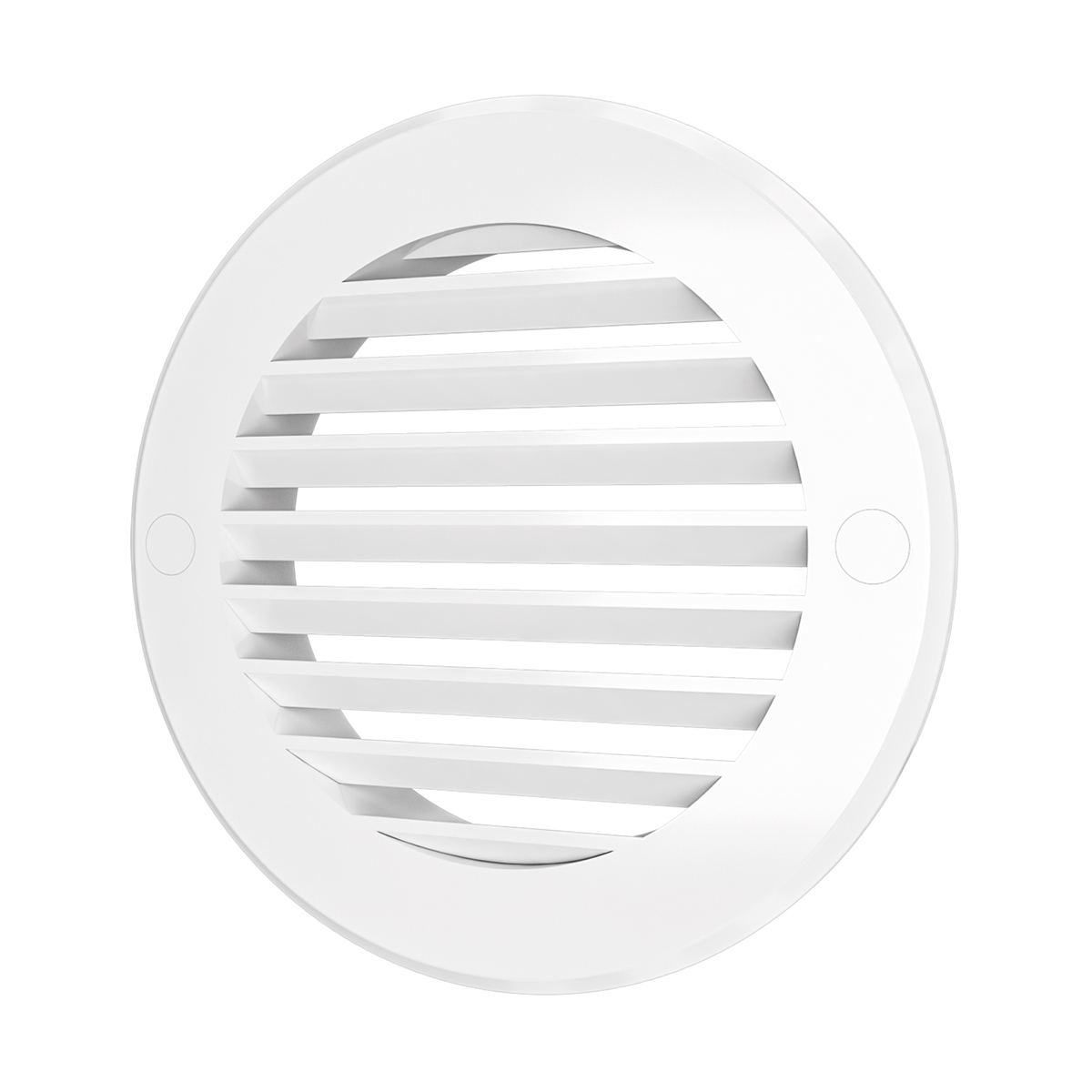 Решетка вентиляц. наружная круглая d 161 мм с фланцем d125 пласт. (1/34) "street line" 12ркн