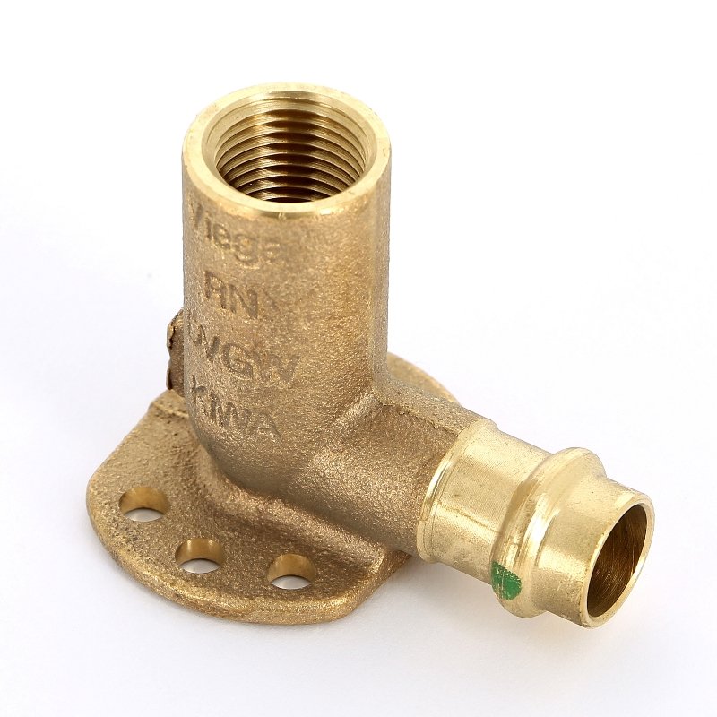 Водорозетка 15x1/2' удлиненная пресс-В Sanpress VIEGA