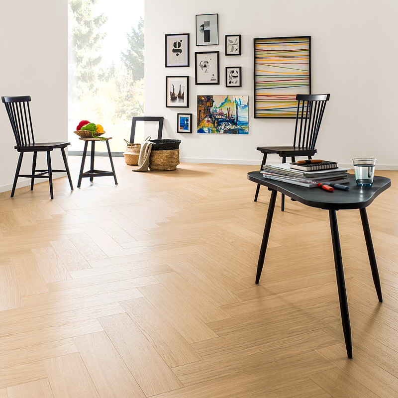 Par-ky Swing (Herringbone) 06 Ivory oak лак