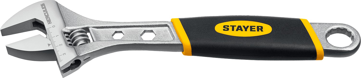 STAYER Chromax, 300/35 мм, разводной ключ, Professional (27262-30)