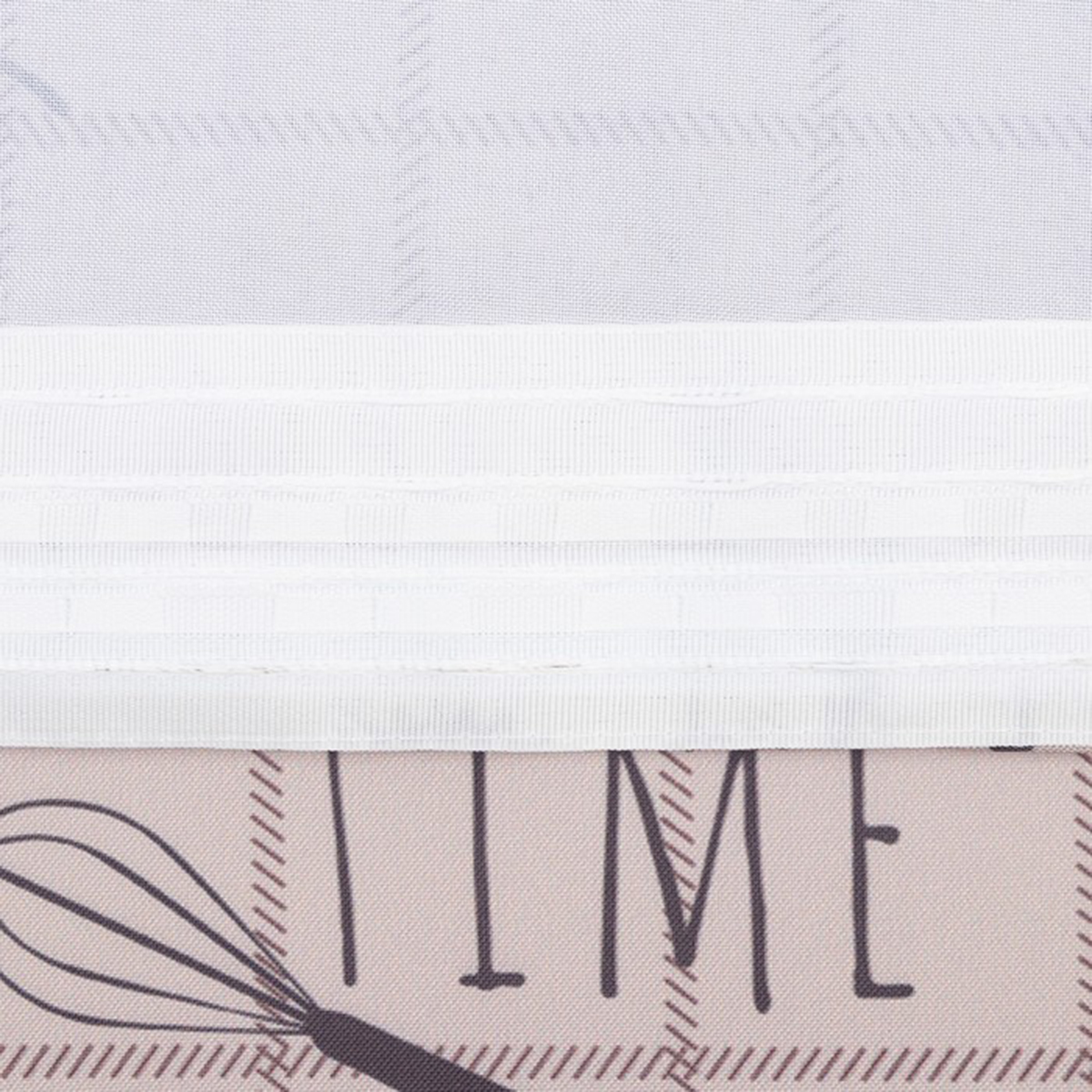 Шторы для кухни "homemade" 145*170 см компл. 2 шт. с подхватами (1) "этель" 5513586