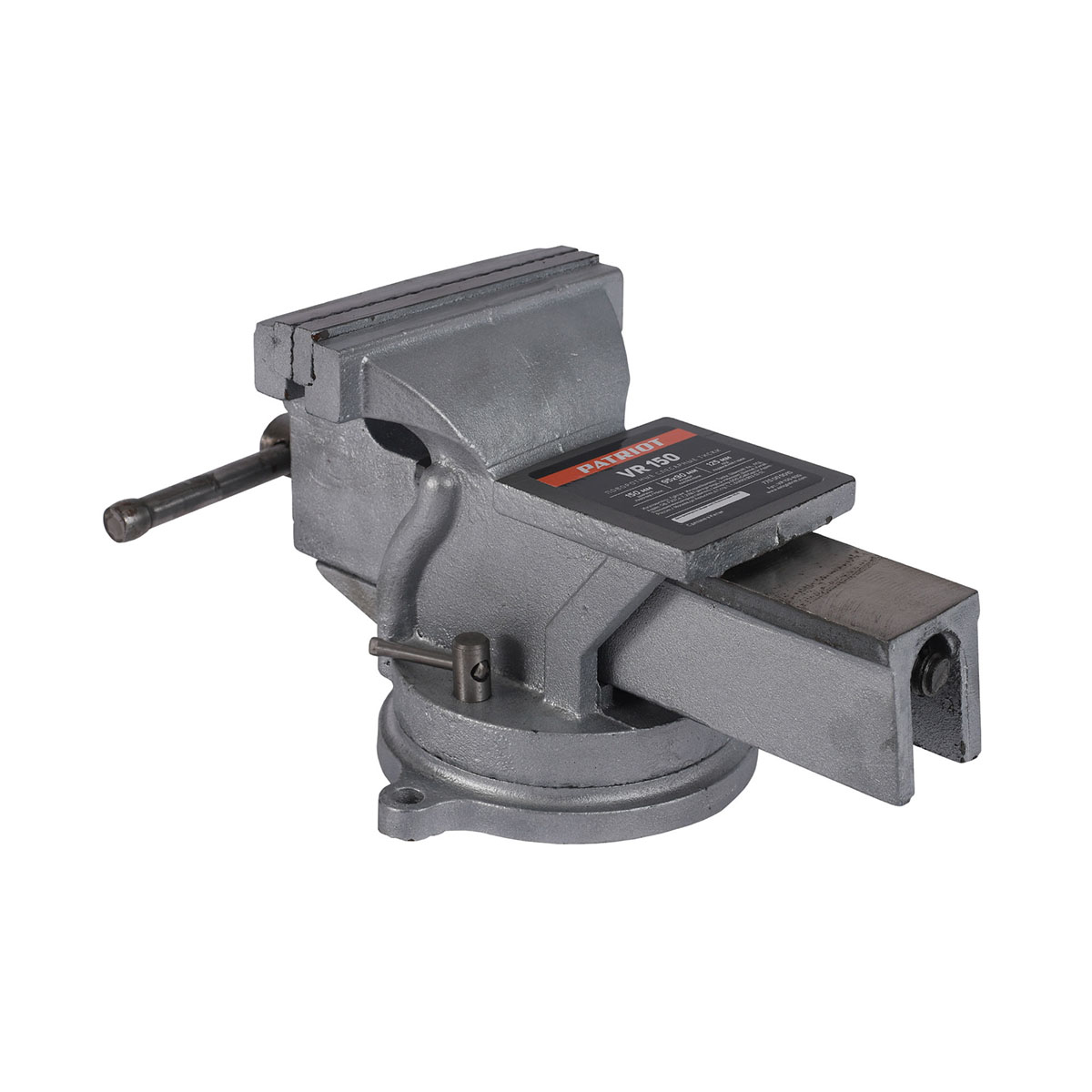 Тиски слесарные поворотные vr 150 (1) "patriot" 770000010