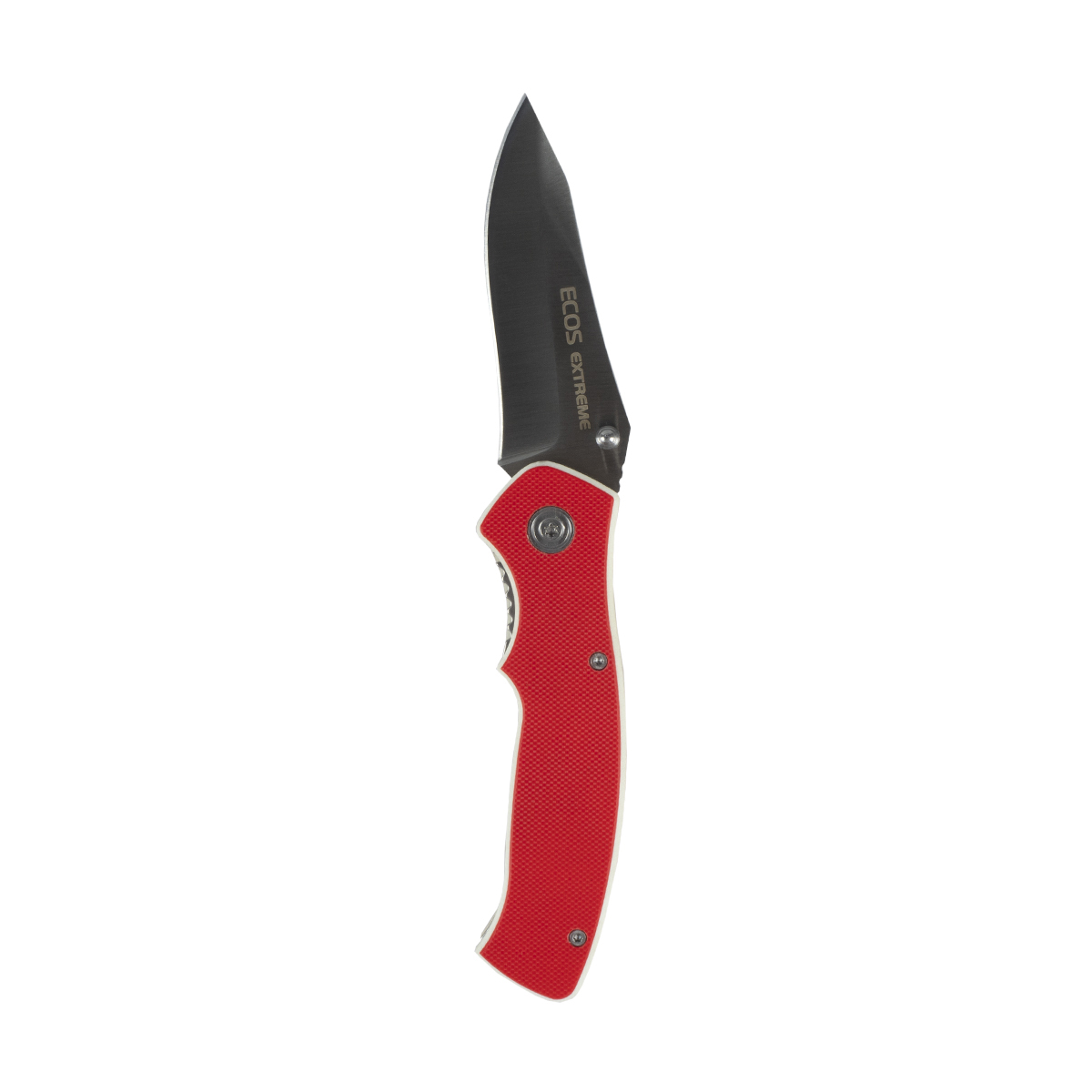 Нож туристический складной ex-136 g10 красный (1/10/80) "ecos"