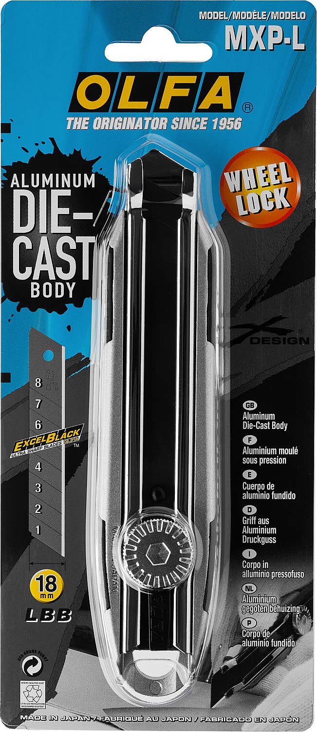 OLFA X-design, 18 мм, нож (OL-MXP-L)