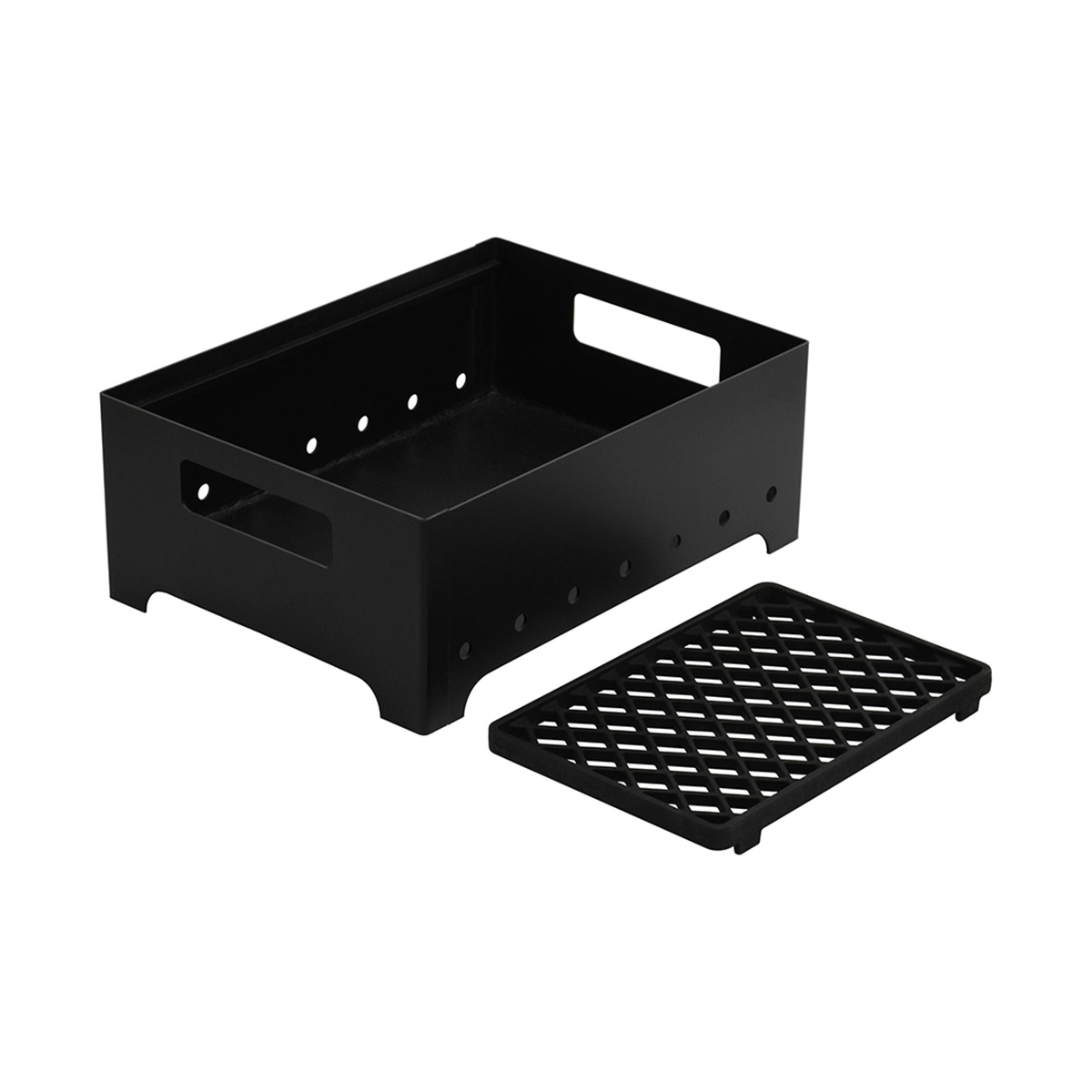 Мангал-гриль 520*385*200 мм с чугунной решеткой (1) "boyscout" 61555