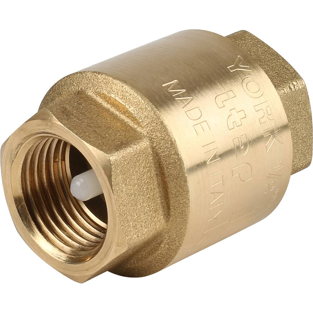 Клапан YORK ITAP 103 обратный пружинный (пластиковое седло) 1/2"