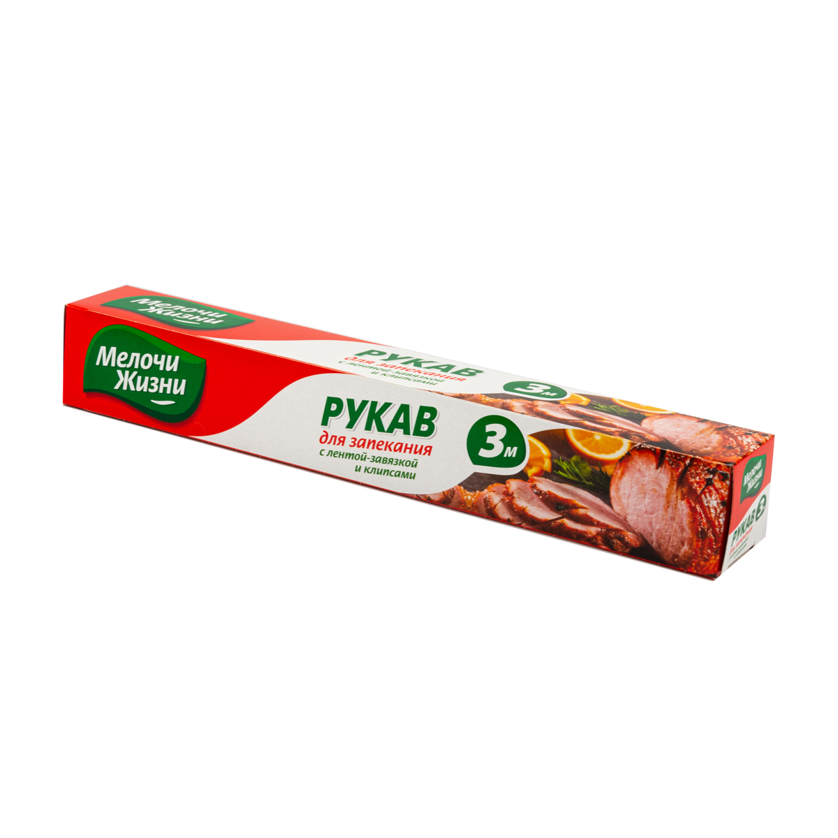 Рукав для запекания с клипсами 3 м (1/15) "мелочи жизни" 0405 cd